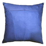 (Blue/Pink)One Soot-Polyester Cushion Cover - Jagdish Store Online Since 1965