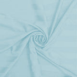 Solid (R.Blue) Stripes Only Duvet Cover(60 X 90 Inch)-Cotton/Satin - Jagdish Store Online Since 1965