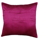 (Magenta)Brocade- Polyester Cushion Cover - Jagdish Store Online Since 1965