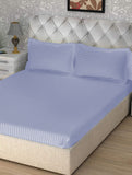 Solid L. Mauve 90 X 108 Inch Bedsheet Set -(1 bedsheet+ 2 Pillow Covers) - Jagdish Store Online Since 1965
