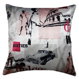 (Multicolor)Printed- Polyester Cushion Cover - Jagdish Store Online Since 1965