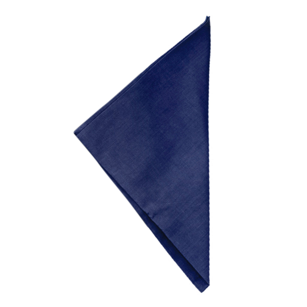 (Blue) Plain Cotton Napkin Set-6 Pcs(16 x 16 Inch) - Jagdish Store Online Since 1965