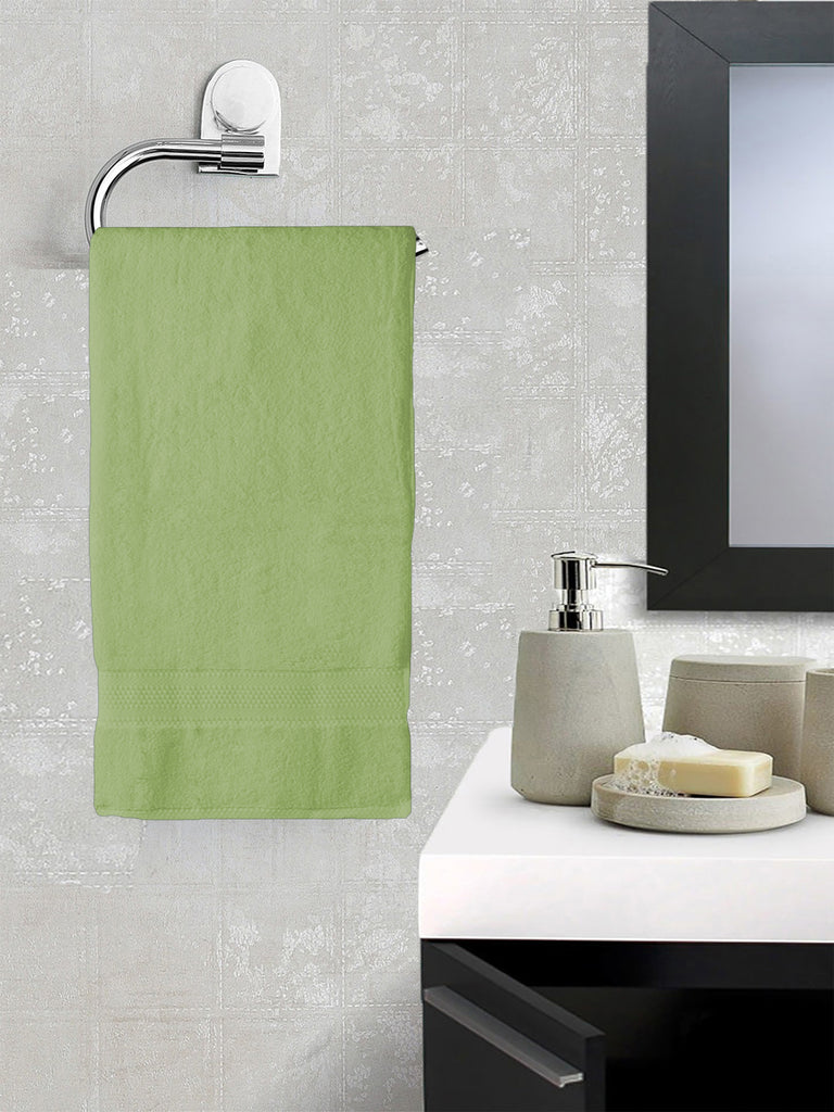 Bombay Dyeing Green with Thyme Ultrx Zero Twist Cotton Towel