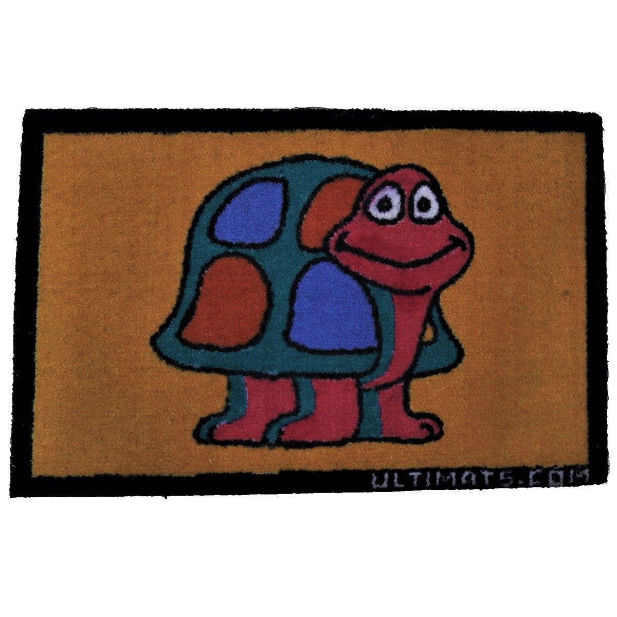 Orange Kids Mat front view