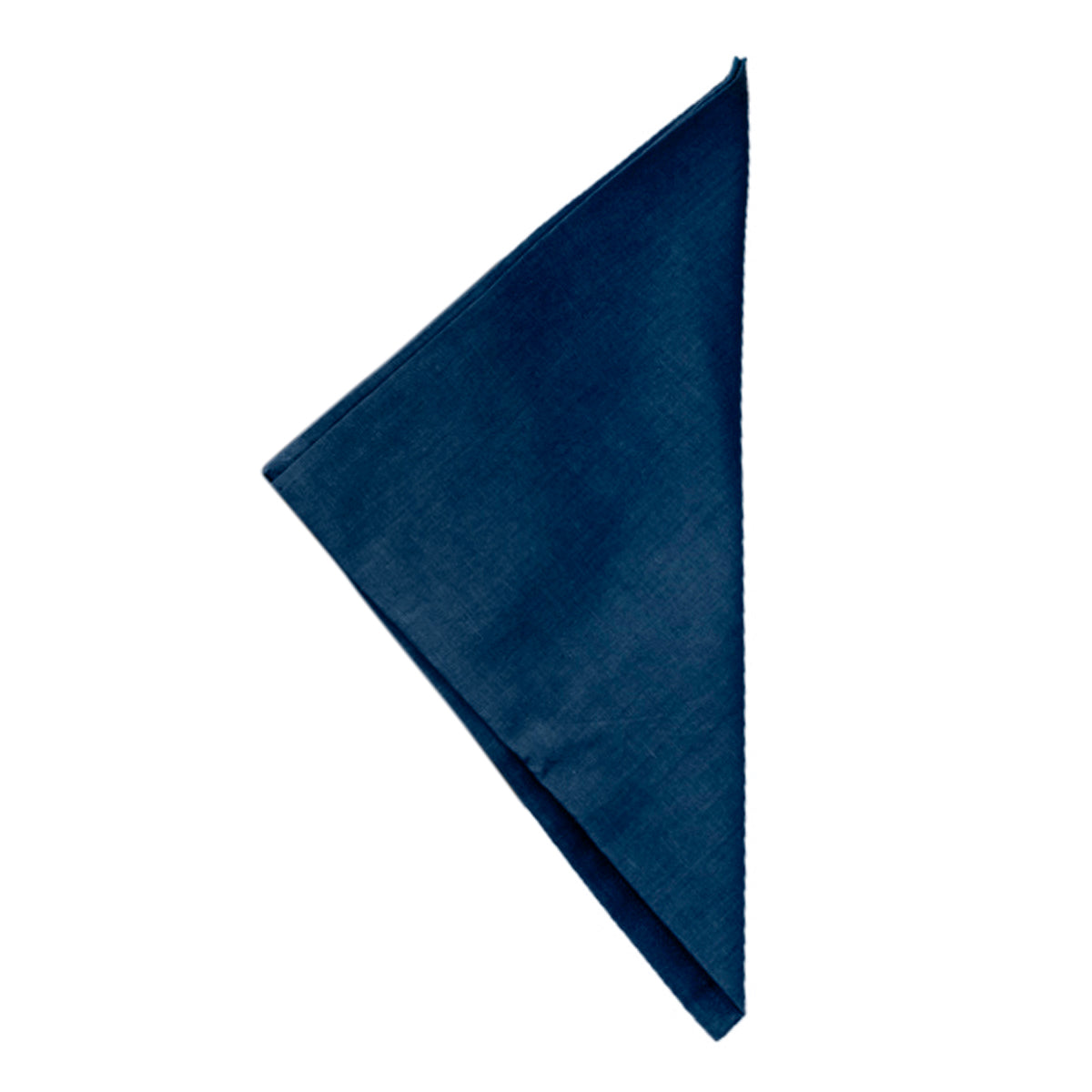 Blue Plain Cotton Napkin front view