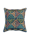 Embroidery-Dupion Silk Cushion Cover(Blue) - Jagdish Store Online Since 1965