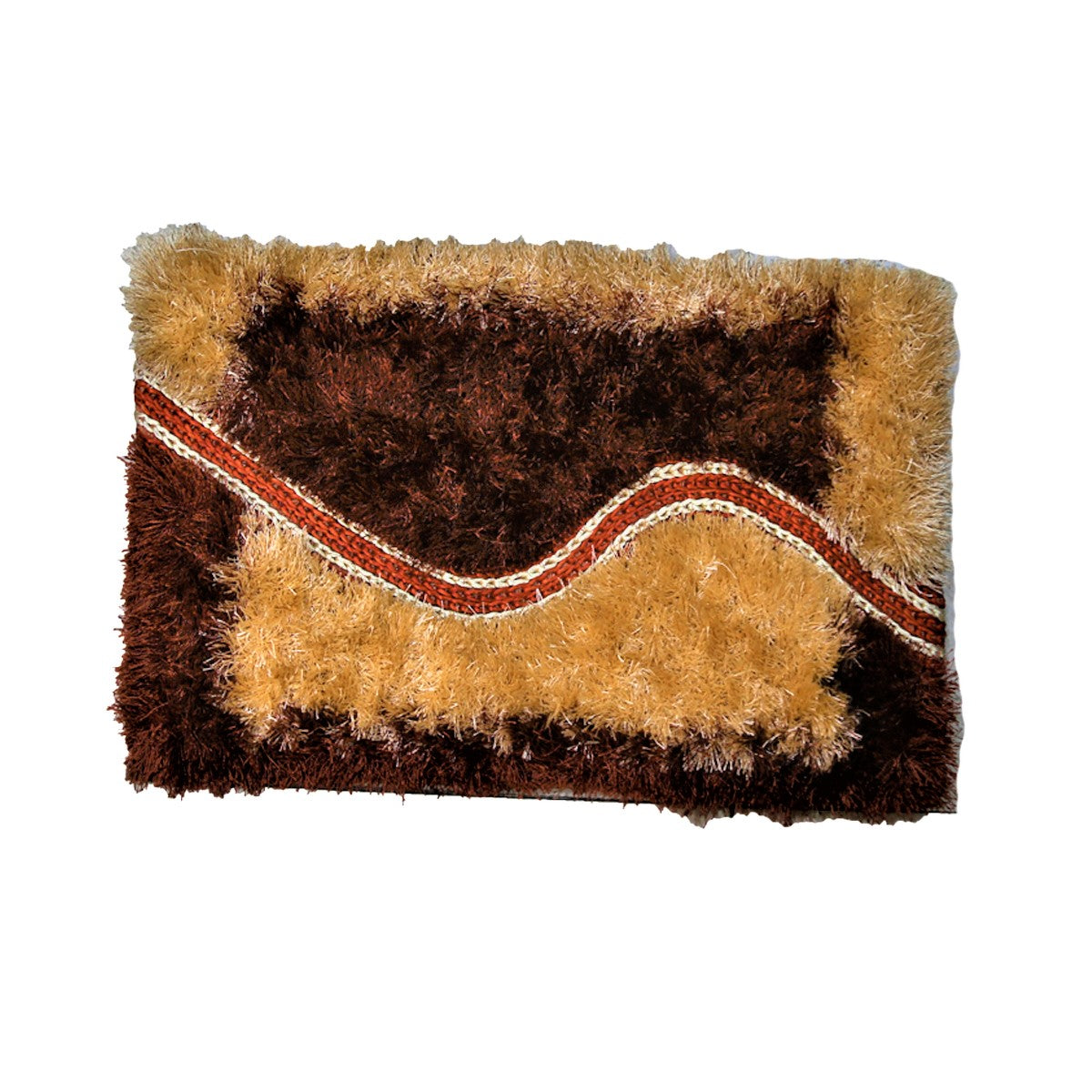 Orange Indoor Mat 40x60 front view