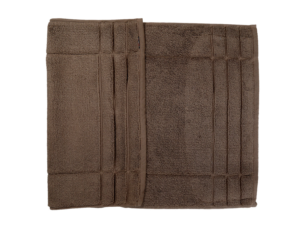 (Brown) Plain Cotton Bath Door Mat(50 X 80 Cm ) - Jagdish Store Online Since 1965