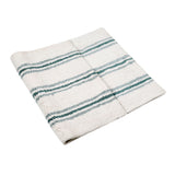 (Green) Striped Cotton Bath Door Mat(50 X 83 Cm ) - Jagdish Store Online Since 1965