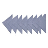 (Grey) Plain Cotton Napkin Set-6 Pcs(16 x 16 Inch) - Jagdish Store Online Since 1965