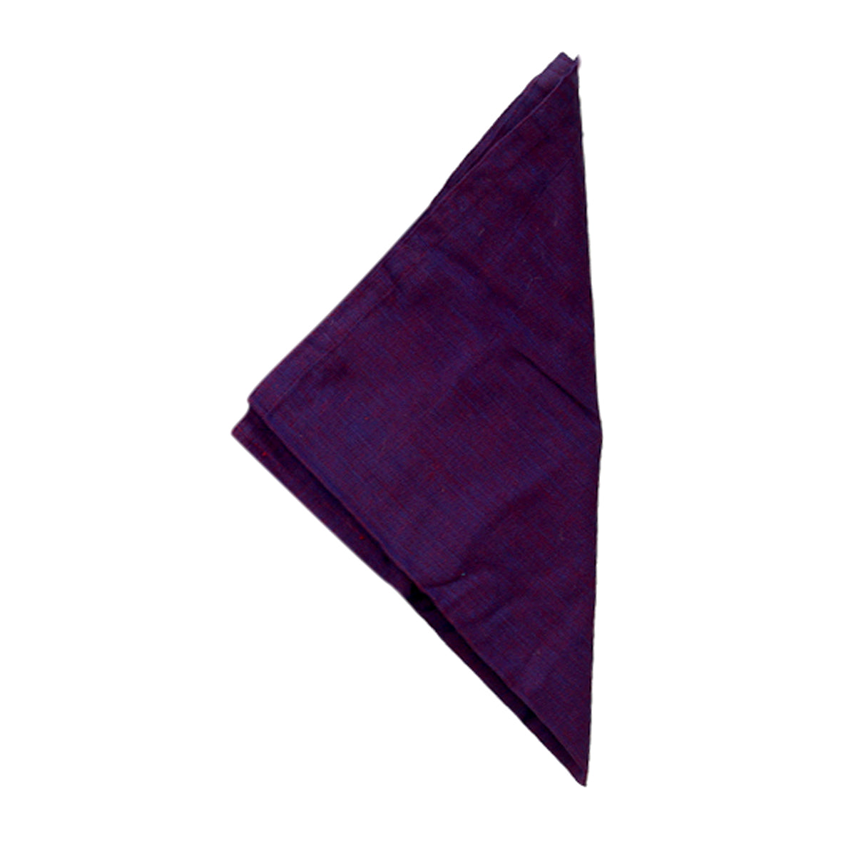 Purple Plain Cotton Napkin front view