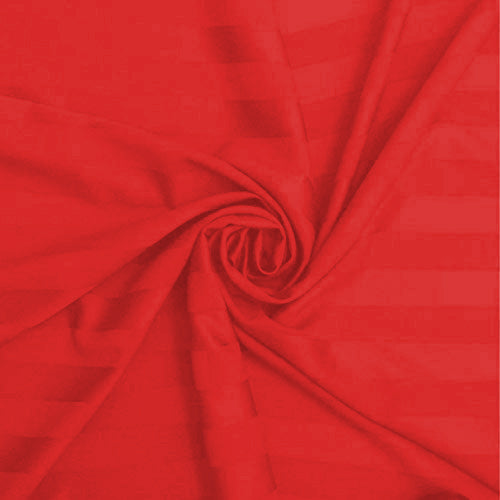 Maroon Cotton Duvet Cover front view