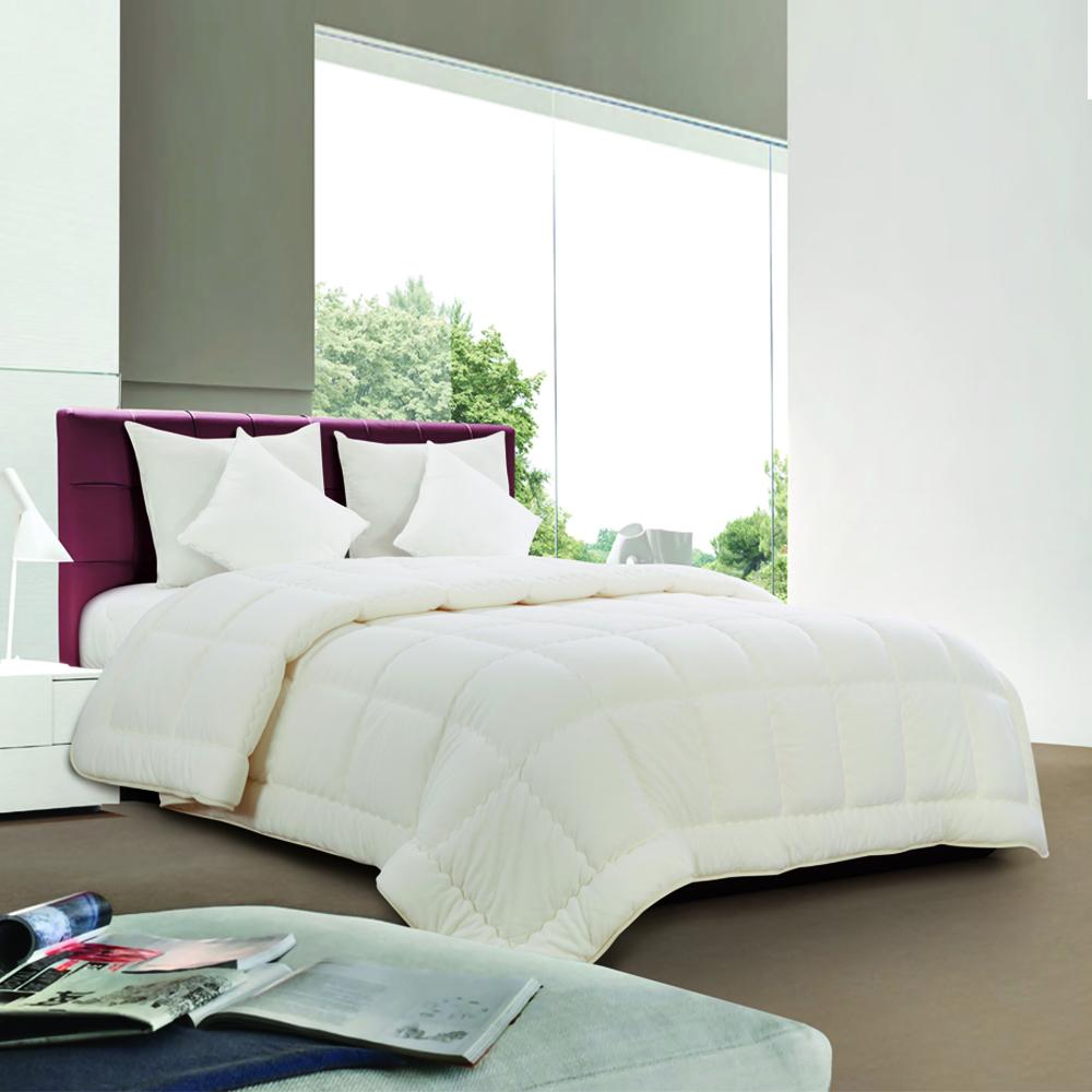 White Quilt front view