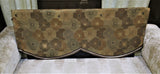 (Beige/Brown)Sofa Back Printed Design -Polyester(57.5x62.5 Cm) - Jagdish Store Online Since 1965