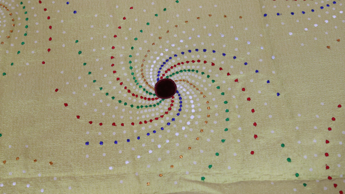 Swrill Design(Multi) PolyCotton Quilt (90x108 Inch)-400 GSM - Jagdish Store Online Since 1965
