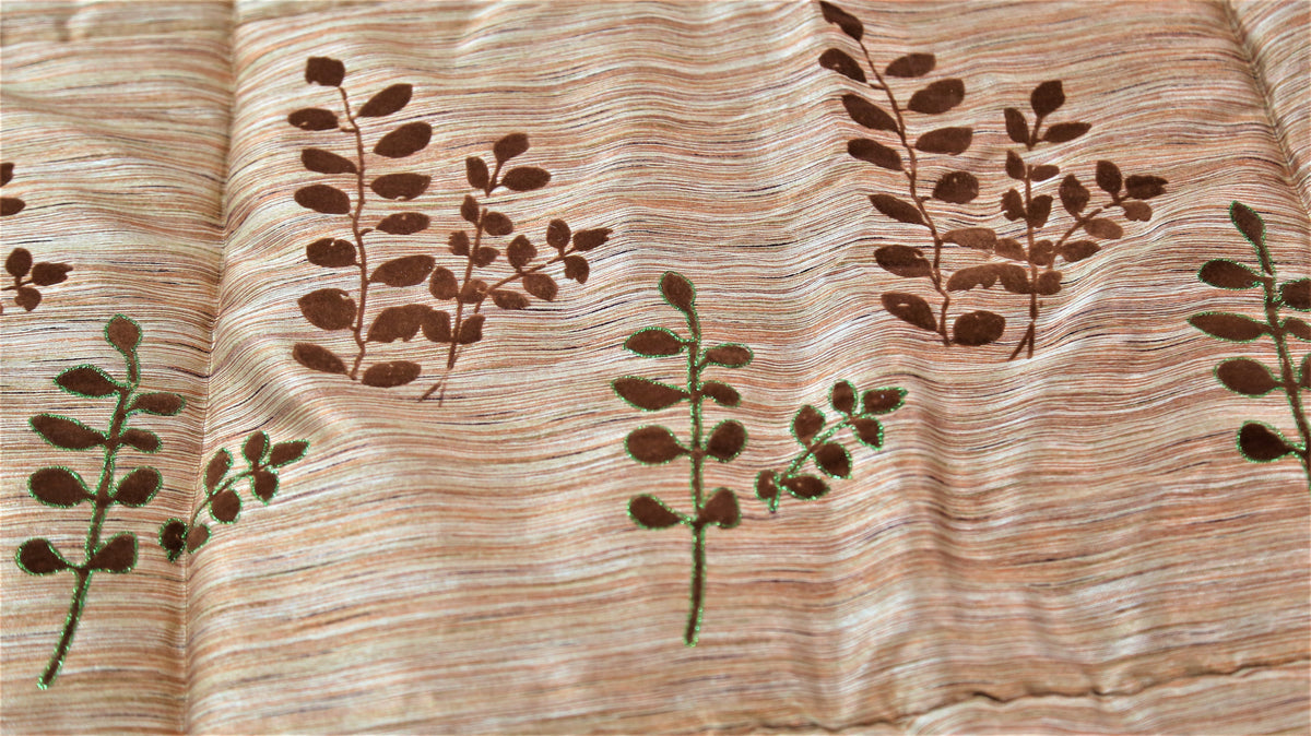 Ceter Highlight(Rust/Brown) PolyCotton Quilt (90x108 Inch)-400 GSM - Jagdish Store Online Since 1965