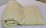 Plain(Cream) PolyCotton Quilt (60x90 Inch)-350 GSM - Jagdish Store Online Since 1965