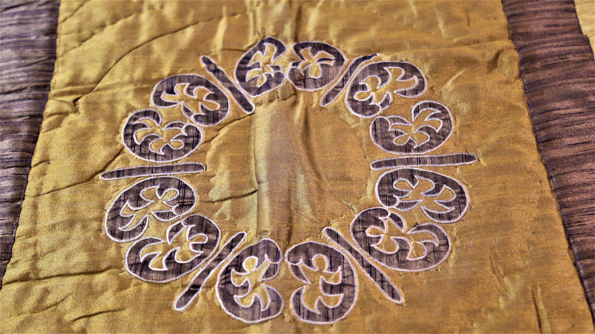 Patch Work(Brown) PolyCotton Quilt (90x108 Inch) - Jagdish Store Online Since 1965