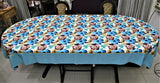 Printed(60x108 Inch)Table Cover(Multi)-Polycotton - Jagdish Store Online Since 1965