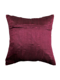 (Magenta)Brocade- Polyester Cushion Cover - Jagdish Store Online Since 1965