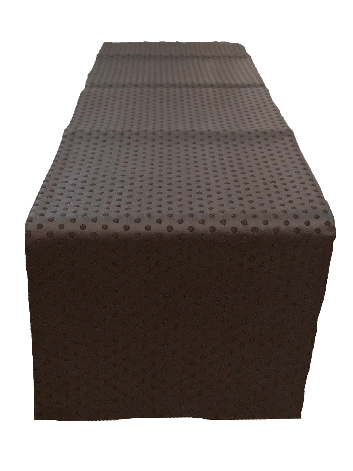 Brown Table Runner 13 X 90 inch front view