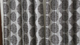 (Coffee) Curtain Self Design- Polyester(9 X 4 Feet) - Jagdish Store Online Since 1965