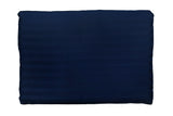 Solid Navy Blue 108 X 108 Inch Bedsheet Set -(1 bedsheet+ 2 Pillow Covers) - Jagdish Store Online Since 1965