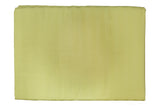 Solid Yellow Double Bedsheet 2 Pillow Covers