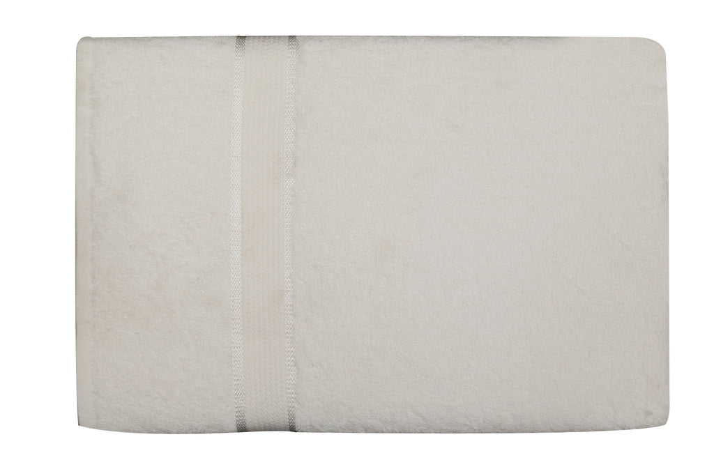 White Cotton Bath Towel Plain(30 X 60 Inch) - Jagdish Store Online Since 1965