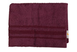 Purple Cotton Bath Towel Plain(27 X 54 Inch) - Jagdish Store Online Since 1965