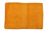 Orange Cotton Bath Towel Plain(24 X 48 Inch) - Jagdish Store Online Since 1965
