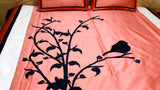 Patch Work PolySilk Quilted BedCover Set-(1 bedcover+ 2 Pillow Covers) - Jagdish Store Karol Bagh Online Since 1965