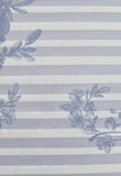 Kalagya- Ashely Stripe Printed Cotton Bedsheet(100 X 108 Inch) Set -(1 bedsheet+ 4 Pillow Covers) - Jagdish Store Online Since 1965