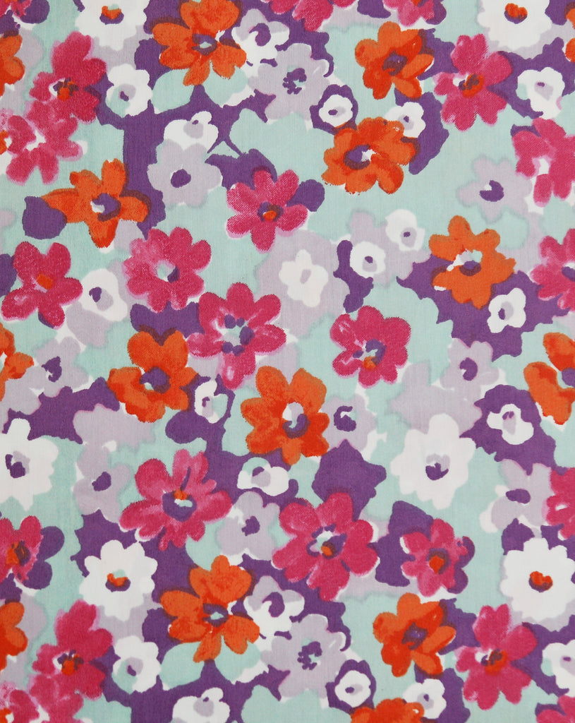Kalagya- Bloom Printed Cotton Bedsheet(112 X 112 Inch) Set -(1 bedsheet+ 4 Pillow Covers) - Jagdish Store Online Since 1965