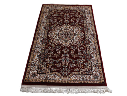 Baloochi - ( Maroon ) Traditional Synthetic Carpets(80 X 150 Cm) - Jagdish Store Online Since 1965
