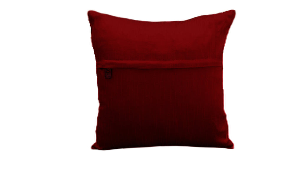Zari Emb Waves Cushion Cover - Jagdish Store Online 