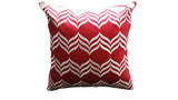 Zari Emb Waves Cushion Cover - Jagdish Store Online 