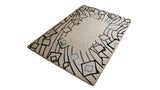 Creative- (Grey) Modern Synthetic Carpet - Jagdish Store Online 