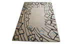 Creative- (Grey) Modern Synthetic Carpet - Jagdish Store Online 
