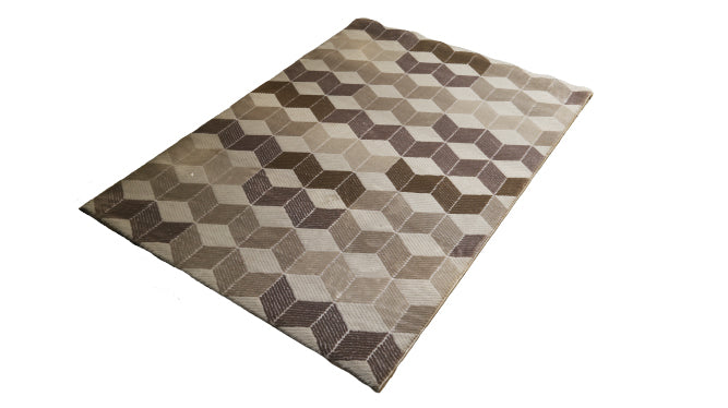 Casablanca - (Brown) Modern Synthetic Carpet - Jagdish Store Online 