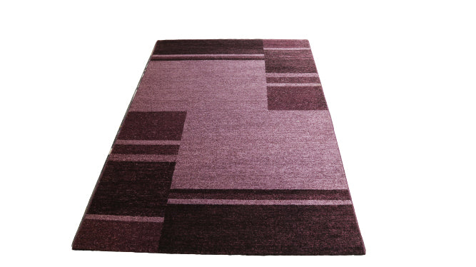 Infinity Rugs (Purple) Modern Synthetic Carpet - Jagdish Store Online 