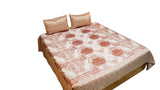 Nova Poly Cotton Double Bed Cover Set (1 bedcover+ 2 Pillow Covers) - Jagdish Store Online 