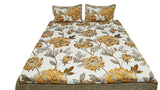 Ambro Double Bed Cover Set (1 bedcover+ 2 Pillow Covers) - Jagdish Store Online 