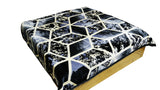 Shahi Royal ( Dark Gray ) Double Bed Blanket - Jagdish Store Online 