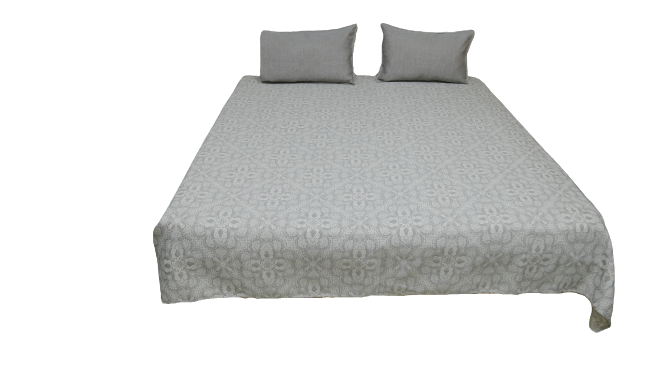 Astro Double Bed Cover with Pillow Covers