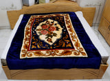 Floral (Printed) Blanket(64 X 88 Inch)-Polyester - Jagdish Store Online Since 1965