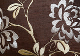 (Brown)Embroidery- Silk Cushion Cover - Jagdish Store Online Since 1965