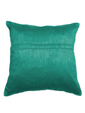(Turquoise)Embroidery- Polyester Cushion Cover - Jagdish Store Online Since 1965