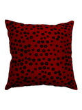 (Red)Beads Work- Polyester Cushion Cover - Jagdish Store Online Since 1965