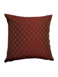 (Brown/Rust)Reversible- Polyester Cushion Cover - Jagdish Store Online Since 1965